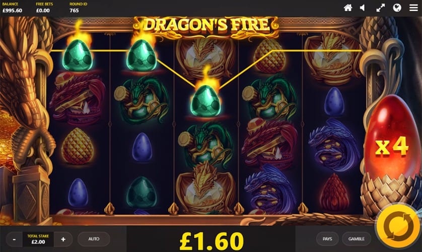 Igrajte brezplačno Dragon’s Fire