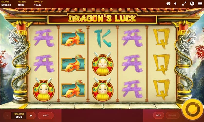 Igrajte brezplačno Dragon’s Luck