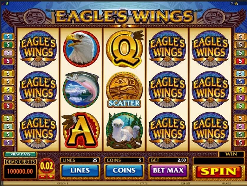 Igrajte brezplačno Eagle’s Wings