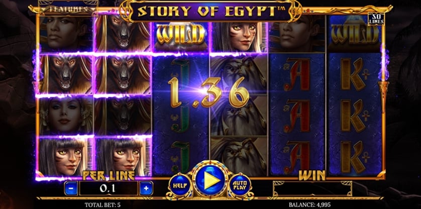Igrajte brezplačno Egyptian Darkness: Story of Egypt