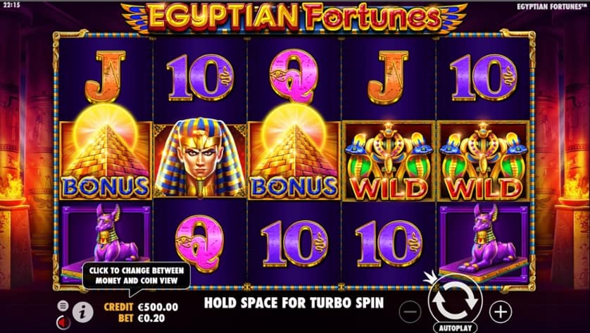 Igrajte brezplačno Egyptian Fortunes