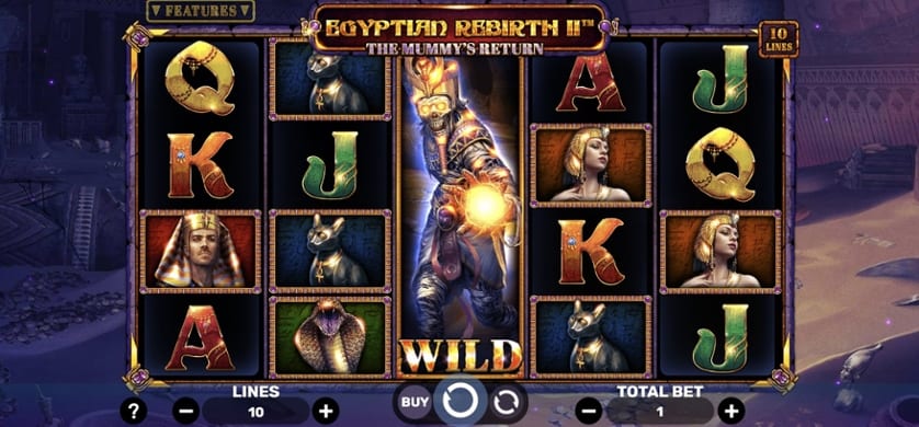 Igrajte brezplačno Egyptian Rebirth 2: The Mummy’s Return