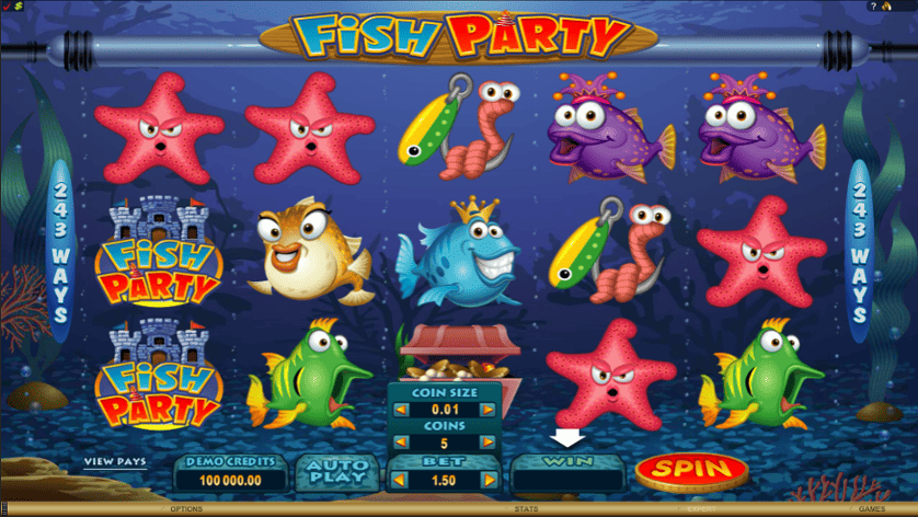 Igrajte brezplačno Fish Party