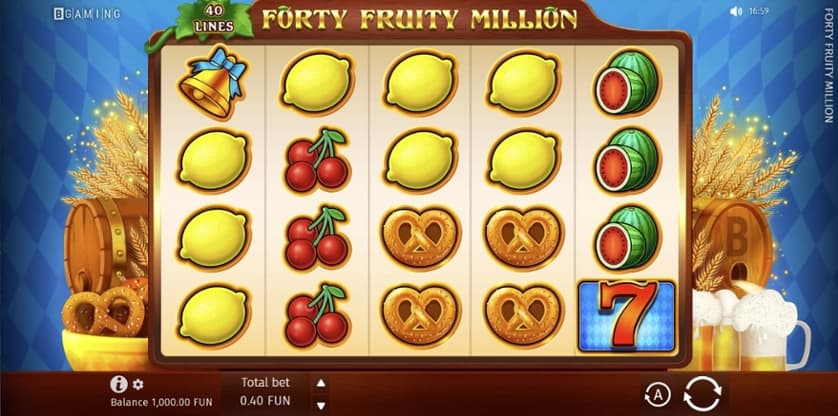 Igrajte brezplačno Forty Fruity Million
