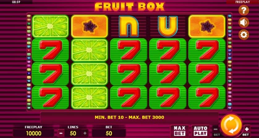 Igrajte brezplačno Fruit Box