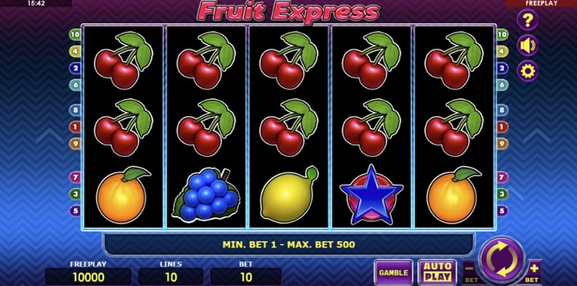 Igrajte brezplačno Fruit Express
