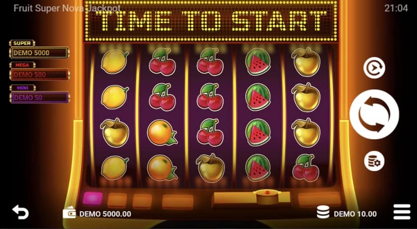 Igrajte brezplačno Fruit Super Nova Jackpot