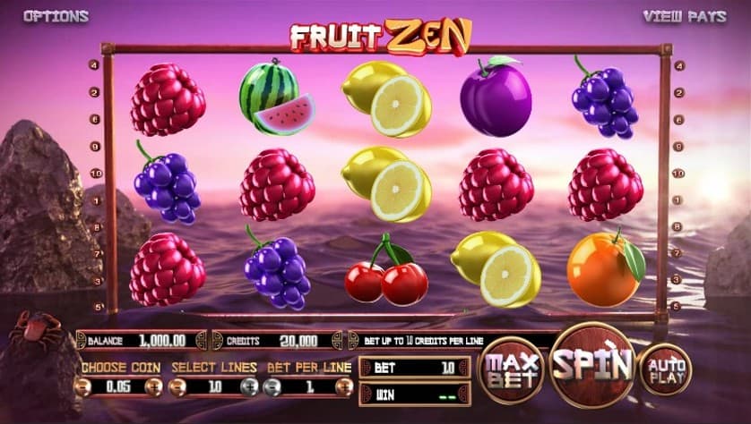 Igrajte brezplačno Fruit Zen