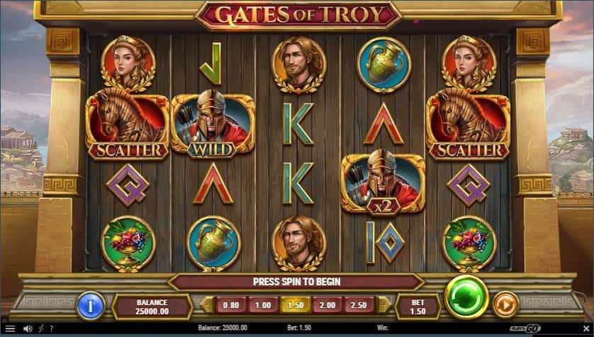 Igrajte brezplačno Gates of Troy