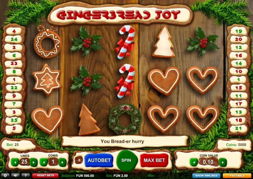 Igrajte brezplačno Gingerbread Joy