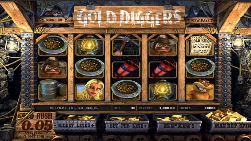 Igrajte brezplačno Gold Diggers