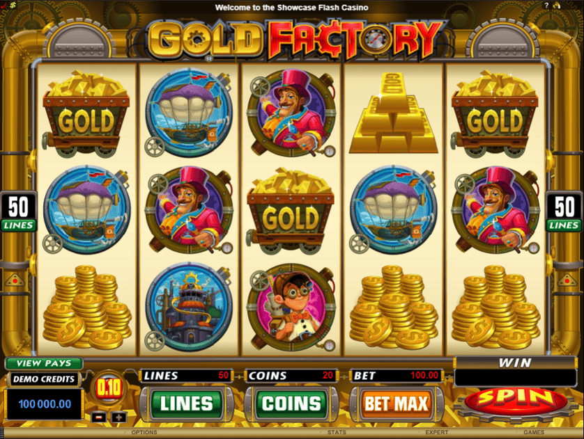 Igrajte brezplačno Gold Factory
