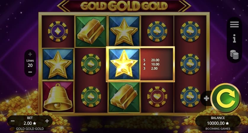 Igrajte brezplačno Gold Gold Gold