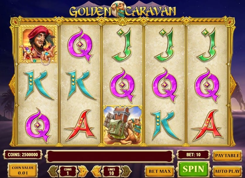 Igrajte brezplačno Golden Caravan