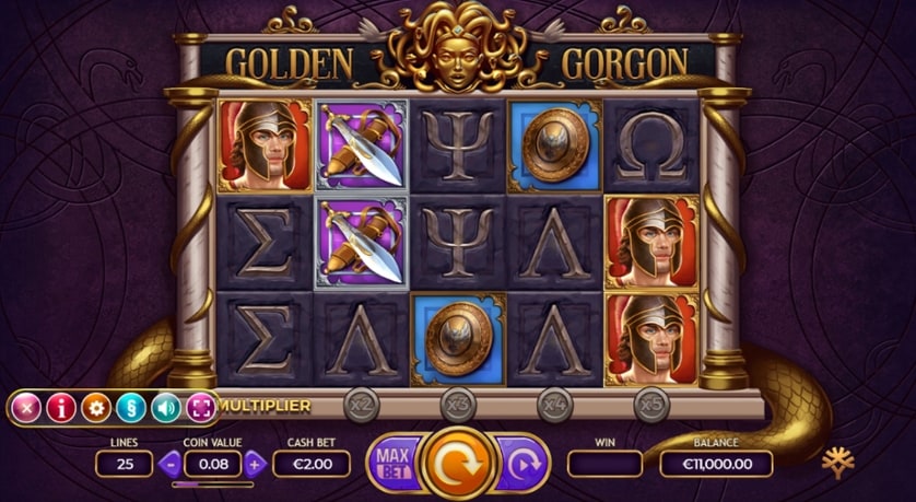 Igrajte brezplačno Golden Gorgon