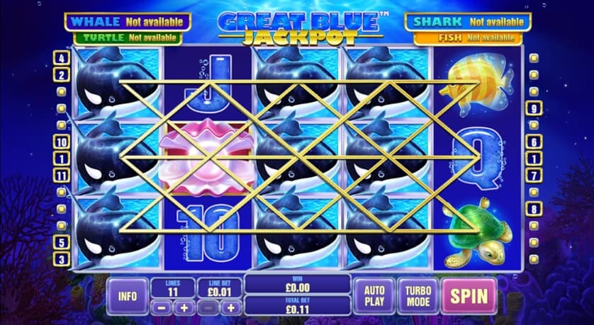 Igrajte brezplačno Great Blue Jackpot