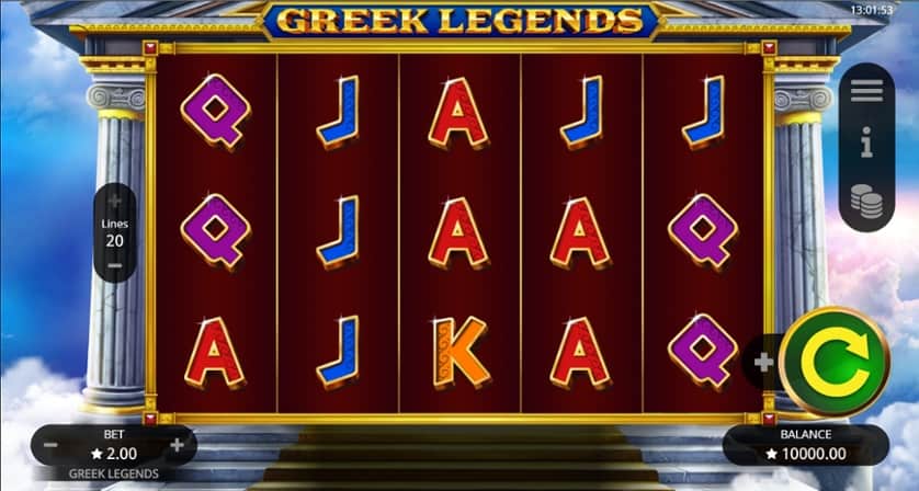 Igrajte brezplačno Greek Legends