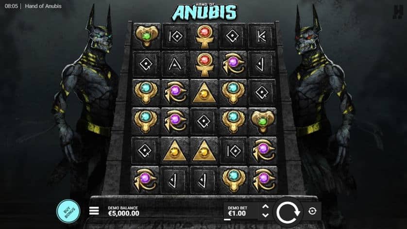 Igrajte brezplačno Hand of Anubis