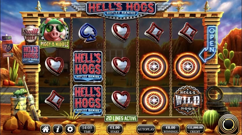 Igrajte brezplačno Hells Hogs
