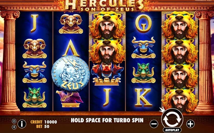 Igrajte brezplačno Hercules Son of Zeus