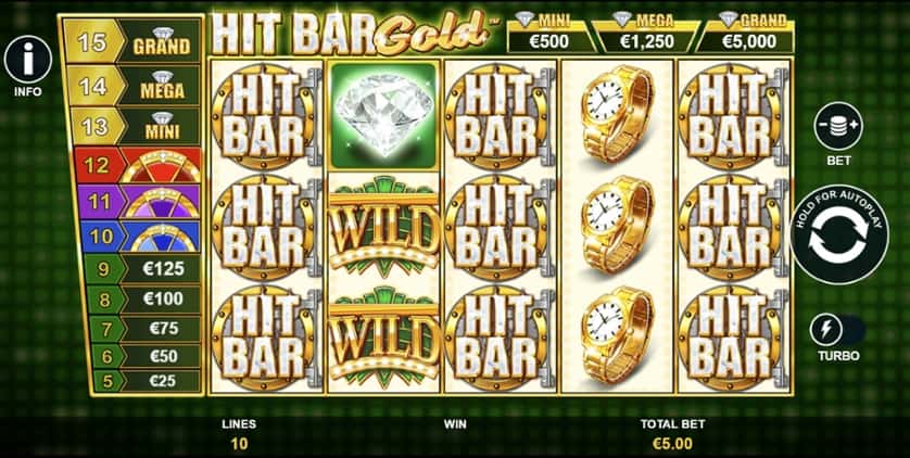 Igrajte brezplačno Hit Bar Gold