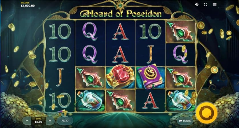 Igrajte brezplačno Hoard Of Poseidon