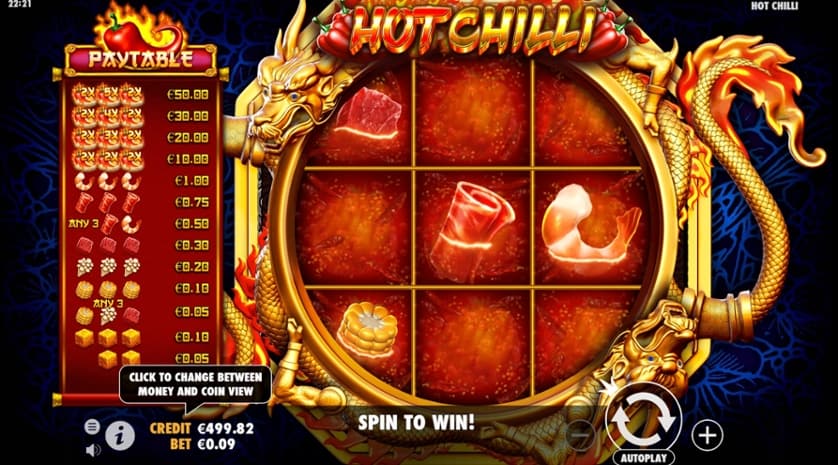 Igrajte brezplačno Hot Chilli