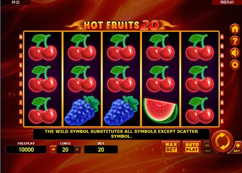 Igrajte brezplačno Hot Fruits 20