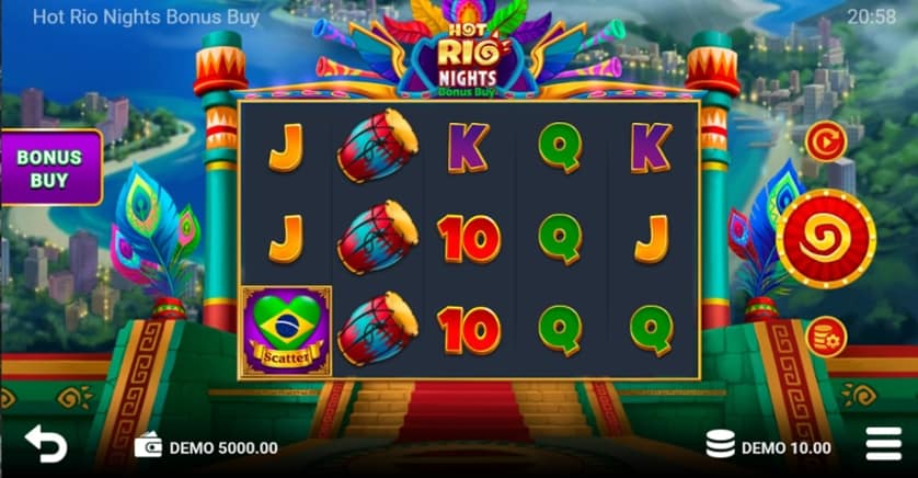 Igrajte brezplačno Hot Rio Nights: Bonus Buy