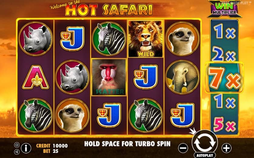 Igrajte brezplačno Hot Safari