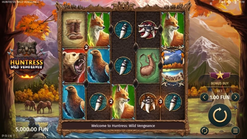 Igrajte brezplačno Huntress Wild Vengeance
