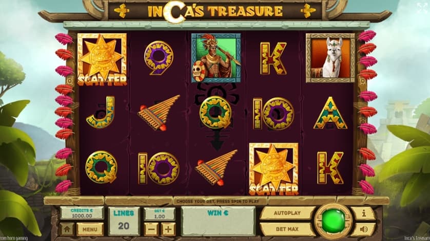 Igrajte brezplačno Inca’s Treasure
