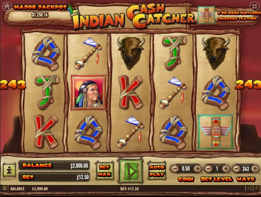 Igrajte brezplačno Indian Cash Catcher