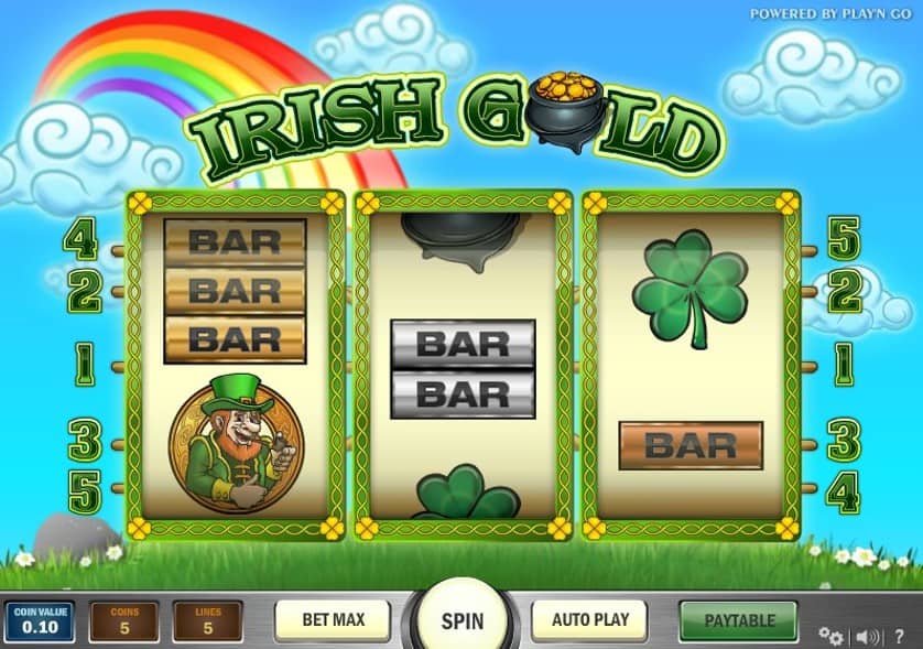 Igrajte brezplačno Irish Gold