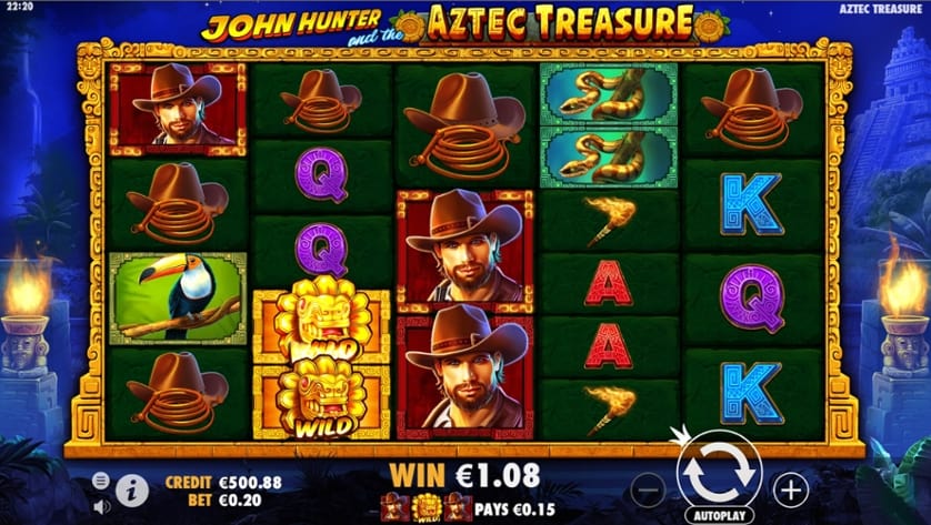 Igrajte brezplačno John Hunter and the Aztec Treasure