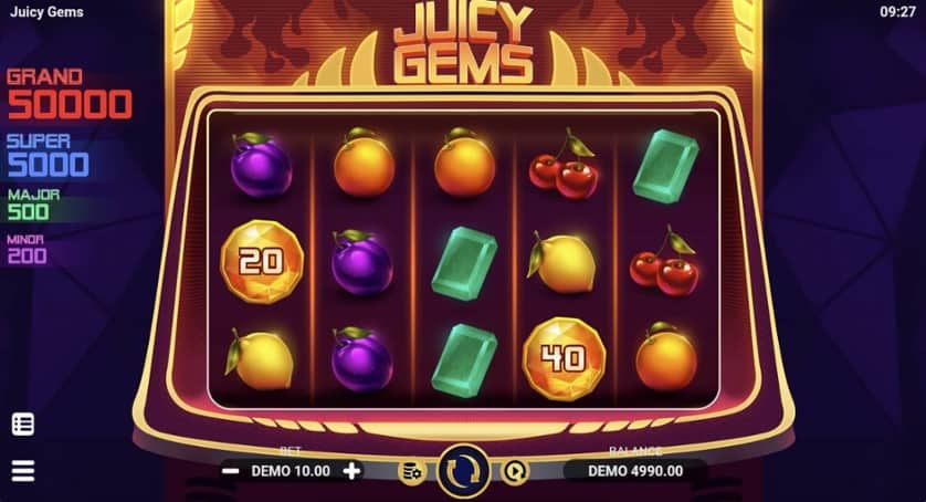 Igrajte brezplačno Juicy Gems