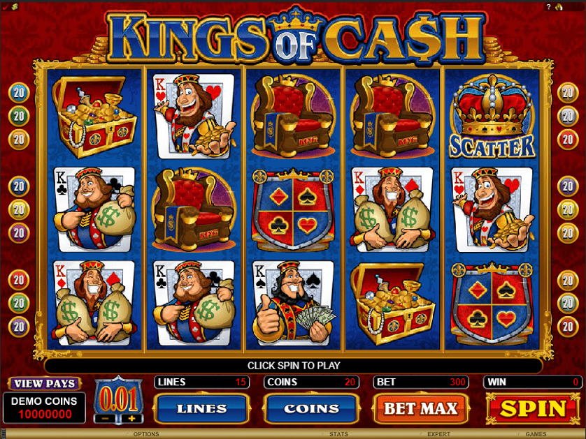 Igrajte brezplačno Kings of Cash