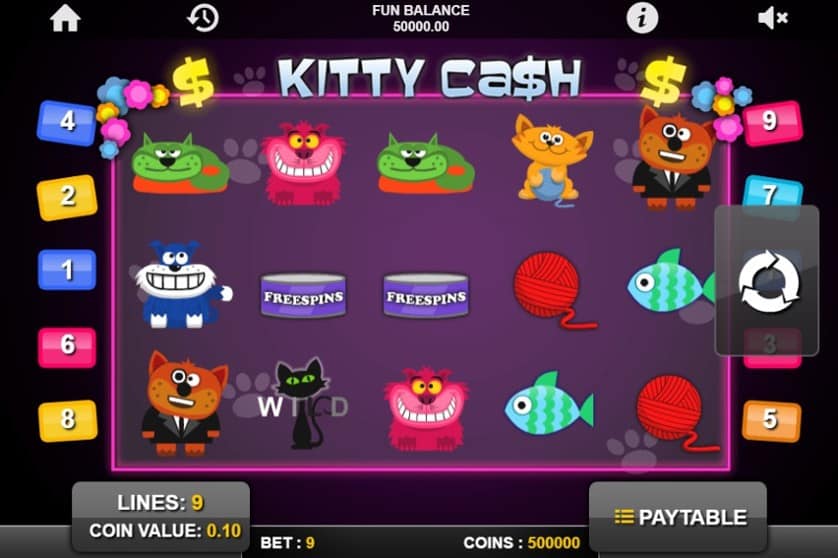 Igrajte brezplačno Kitty Cash
