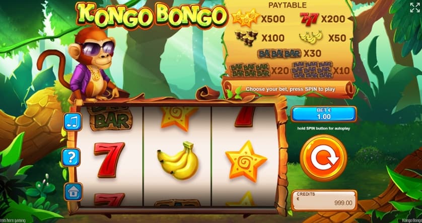 Igrajte brezplačno Kongo Bongo