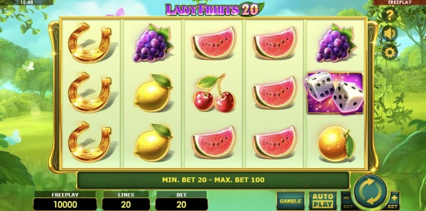 Igrajte brezplačno Lady Fruits 20