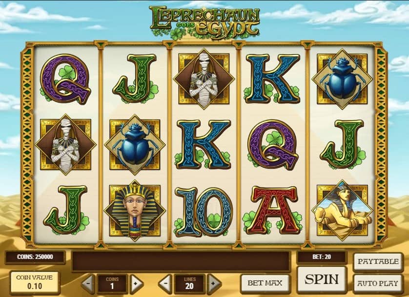 Igrajte brezplačno Leprechaun Goes Egypt
