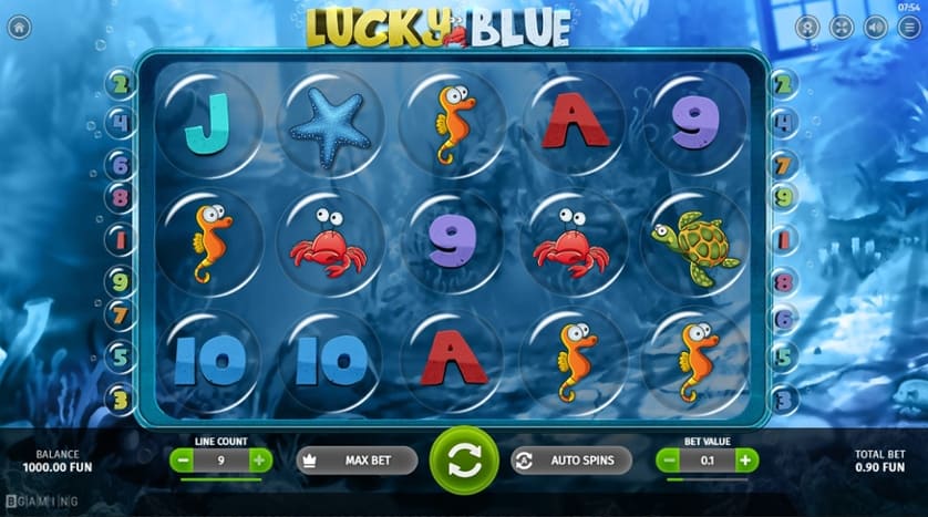 Igrajte brezplačno Lucky Blue