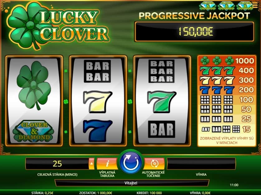 Igrajte brezplačno Lucky Clover