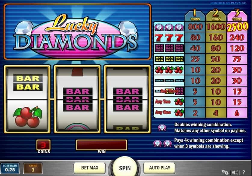 Igrajte brezplačno Lucky Diamonds