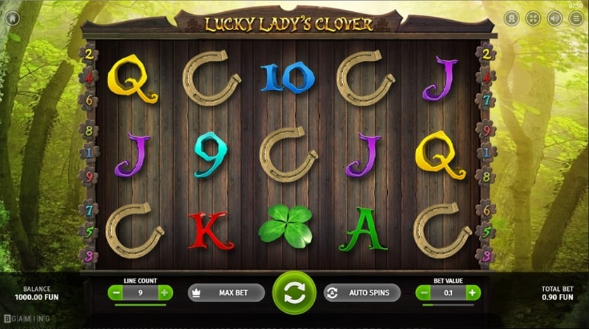 Igrajte brezplačno Lucky Lady’s Clover