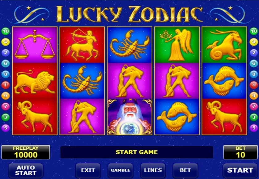 Igrajte brezplačno Lucky Zodiac