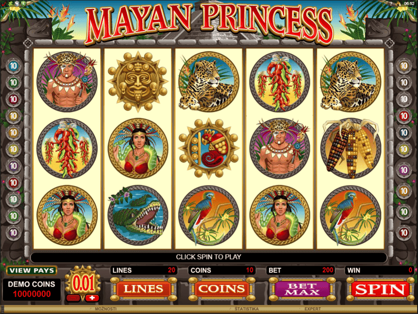 Igrajte brezplačno Mayan Princess