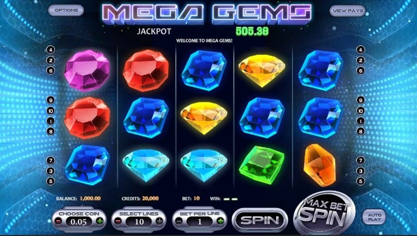 Igrajte brezplačno Mega Gems