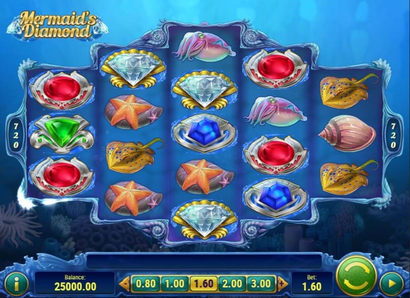 Igrajte brezplačno Mermaid’s Diamond