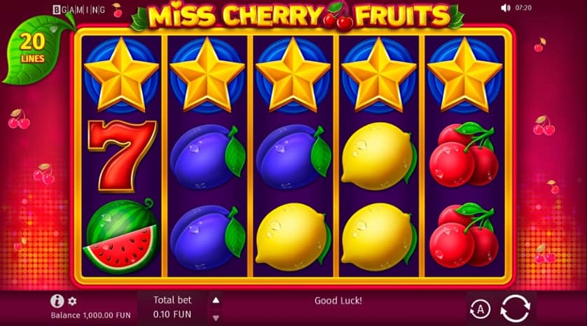 Igrajte brezplačno Miss Cherry Fruits
